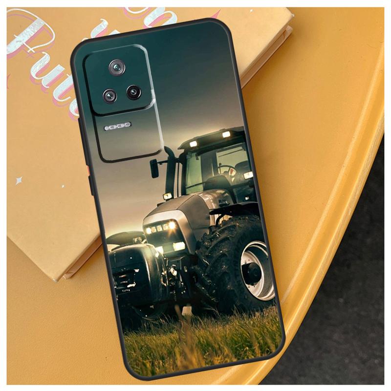 Фермерский трактор Чехол для POCO F5 X3 X4 X5 Pro F4 GT F3 M4 M5 M5s Чехол для Xiaomi 12T Pro 11T 11 12 13 Lite