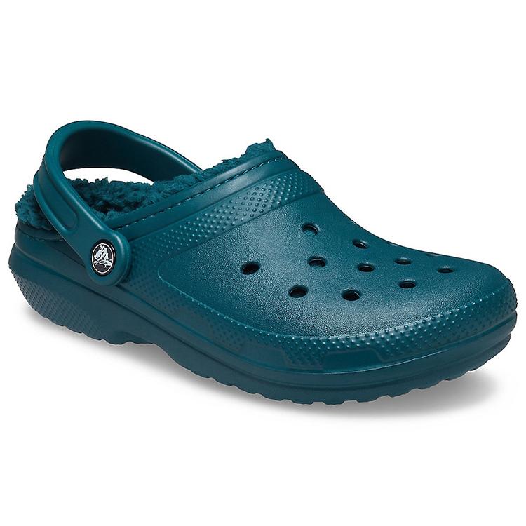 Crocs Классическая обувь Унисекс Зеленые тапочки 203591-375