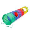Foldable Rainbow Cat Tunnel: Interactive Cross-Border Play Tube for Cats