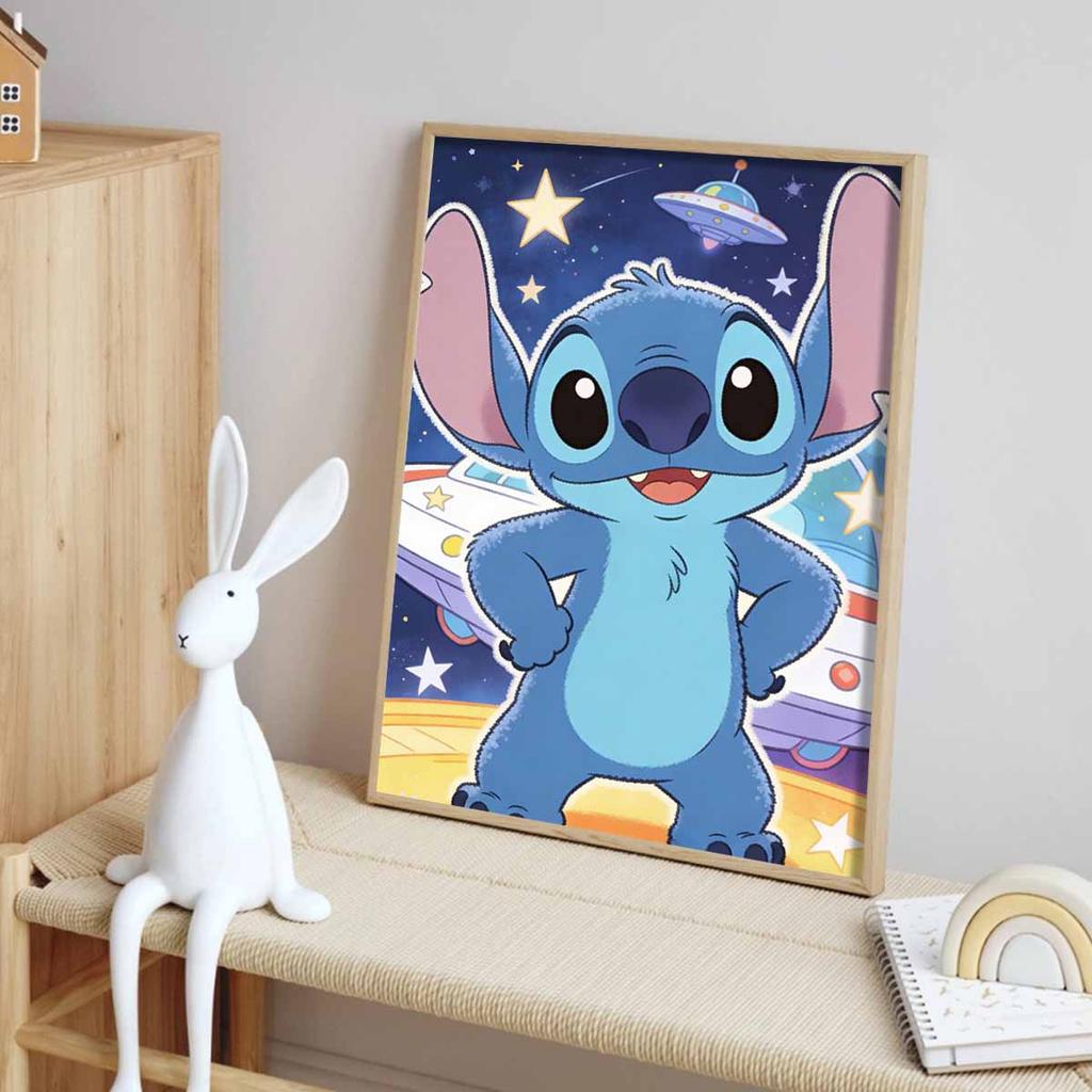 Disney Набор для алмазной мозаики Stitch Алмазная живопись Мозаичная живопись Алмазное искусство Декор для дома Комнаты Подарок
