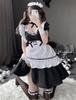 Cosplay Maid Dress One Piece Lolita Costume Lolita Short Sleeve Alice Style Costume Uniform Cultural Festival School Festival Cute Maid Cafe