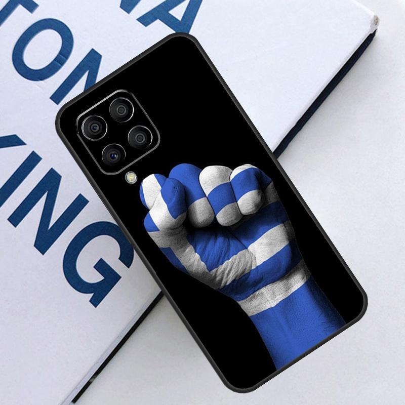 Греция Греческий флаг Для Samsung Galaxy M16 M06 M33 M13 M35 M53 M11 M21 M31 M55 M15 M14 M34 M54 M12 M32 M52 Чехол