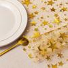 Gold Star Designs 5M Table Cover Polyester Fabric for Wedding Birthday Party and Holiday Table Setting Decoration