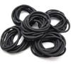 [Набор из 50 шт.] Резинки для волос [Черные, толщиной 3,5 мм] sgy-405-black-3.5mm-50p