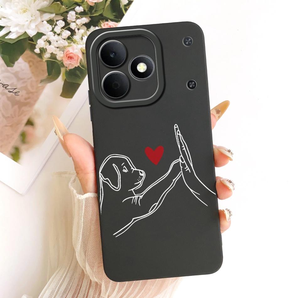 For Realme Note 80 RMX5388 Cute Cat Flower Cartoon Phone Case For Realme Note80 4G Soft Silicone Covers Bumpers