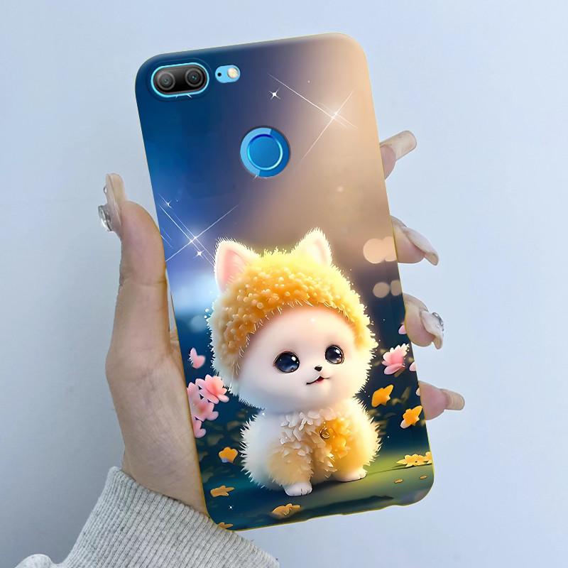 Чехол для телефона Honor 9 Lite LLD-L21 LLD-L31 Дизайн 'Цветочная Девочка' Мягкий Силикон ТПУ Задняя Крышка для Honor 9 STF-L09 STF-AL10 Чехол