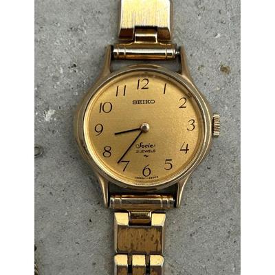 Б/у Винтажные SEIKO Socie 1975 года 21 камень Ручной завод Часы Золотой цвет