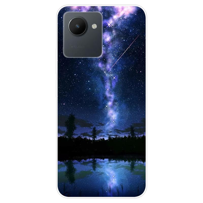 Для Realme C30S C 30S RealmeC30S чехол Мягкая силиконовая задняя крышка Чехол для телефона с рисунком из мультфильма Разнообразие