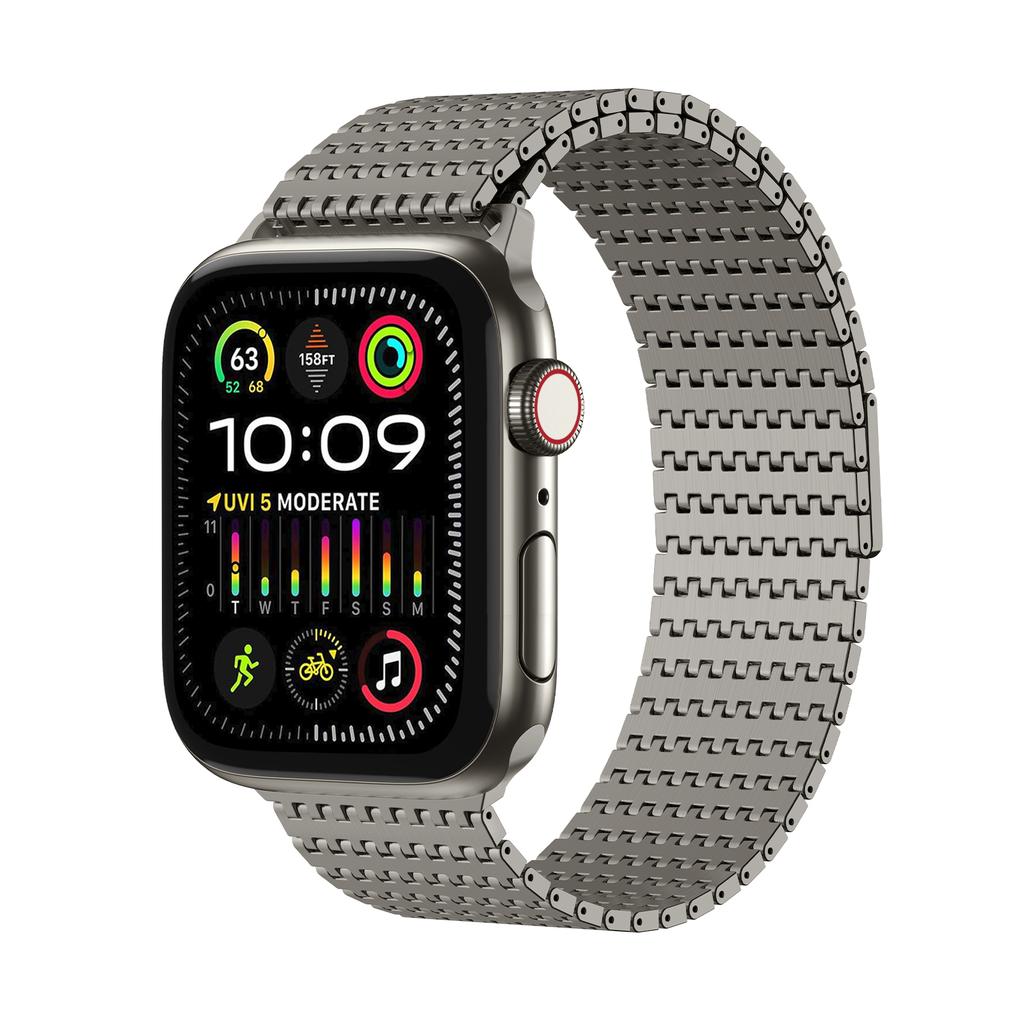 Ремешок BEAEN для умных часов IWatch Series 9 7 SE для Apple Watch Ultra 2 Ремешок 49 мм 45 38 мм Браслет Ремешок из нержавеющей стали