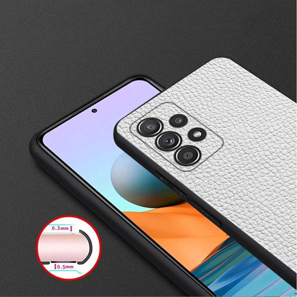 Оригинальный кожаный чехол для телефона с рисунком для Samsung Galaxy A21s A71 A12 A72 A41 A31 A02s A51 A52 A32 4G A22 A73 A03s A52s 5G A33