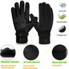 MOREOK -10℃ Winter Gloves Knitted Warm Thermal Gloves Touchscreen Bike Gloves Silica Anti-slip Bicycle Cycling Gloves Men Women 6