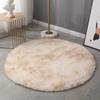 60/80CM Bedroom Carpet Ultra Soft Fluffy Rug Carpet Home Decoration Plush Round Rug  Bedroom
