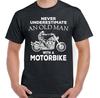 Я ЕЗЖУ НА ВЕЛОСИПЕДЕ Мужская Футболка Подарок Байкеру Папе Супербайк MotoGP Смешной Moto X Топ