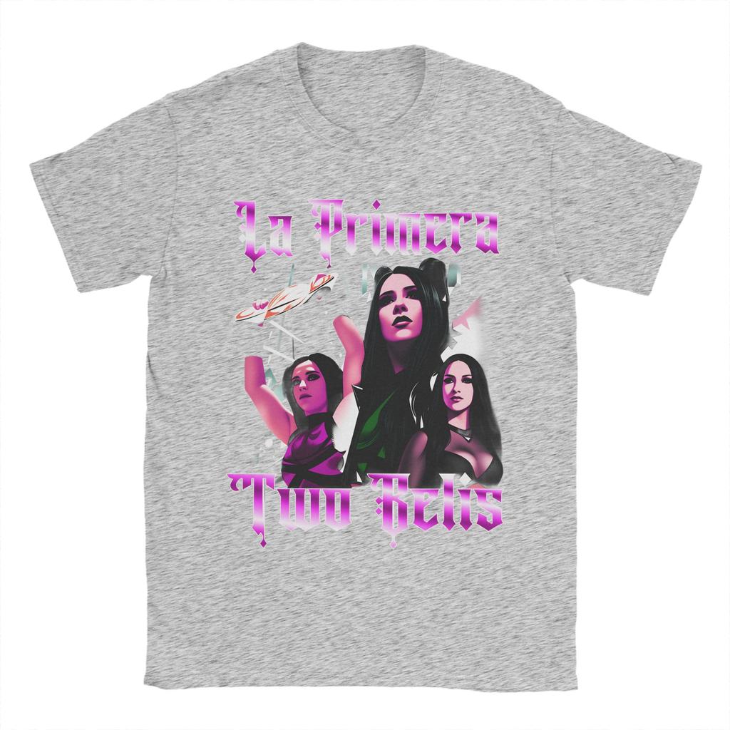 Stephanie Vaquer La Primera TShirt for Unisex Funny Cotton Tee Shirt Round Collar Short Sleeve T Shirt Plus Size Clothes