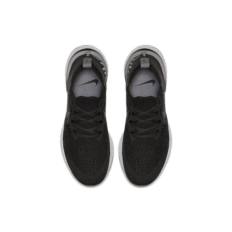 Nike Epic React Flyknit Черный Темно-серый Женский AQ0070-001