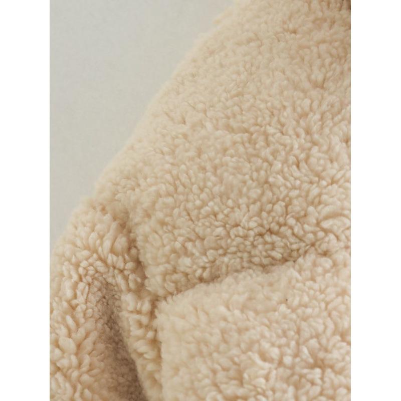 Женское утолщенное пальто, модный теплый повседневный топ, свободный однотонный воротник-стойка, куртка