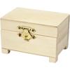 Wooden Boxes with Small Feet and Metal Lock. Ref 575810
