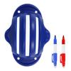Triple Track Golf Ball Line Marker Pen Drawing Templates Golf Scriber Alignment Marks Tool