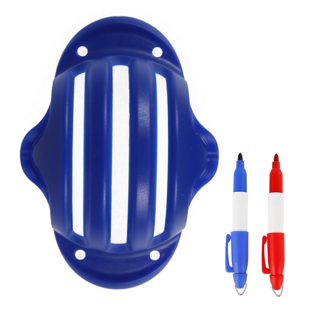 Triple Track Golf Ball Line Marker Pen Drawing Templates Golf Scriber Alignment Marks Tool