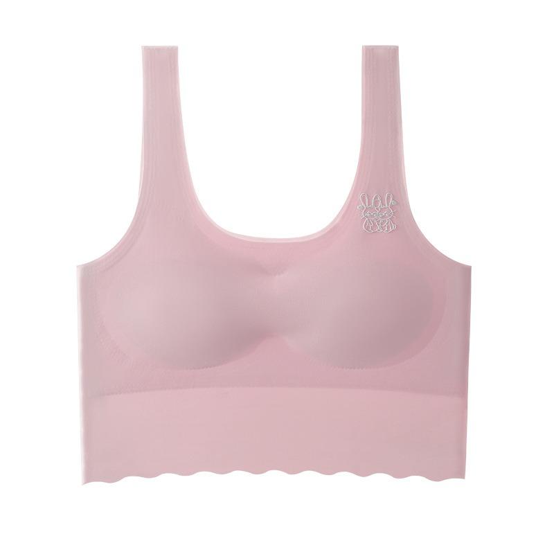 Бюстгальтеры для девочек, небольшой жилет, нижнее белье, дышащее, простое, модное, корректирующее, спортивное и амортизирующее нижнее белье