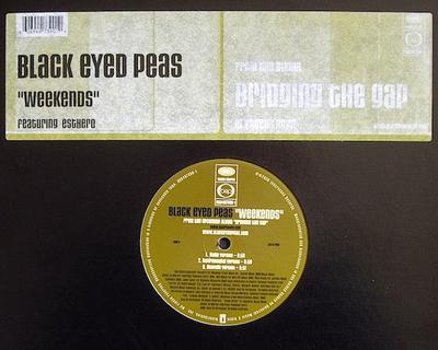12-дюймовая пластинка BLACK EYED PEAS - Weekends 0694973901 Interscope Reco 2000 US Рэп и хип-хоп/R&B Б/У