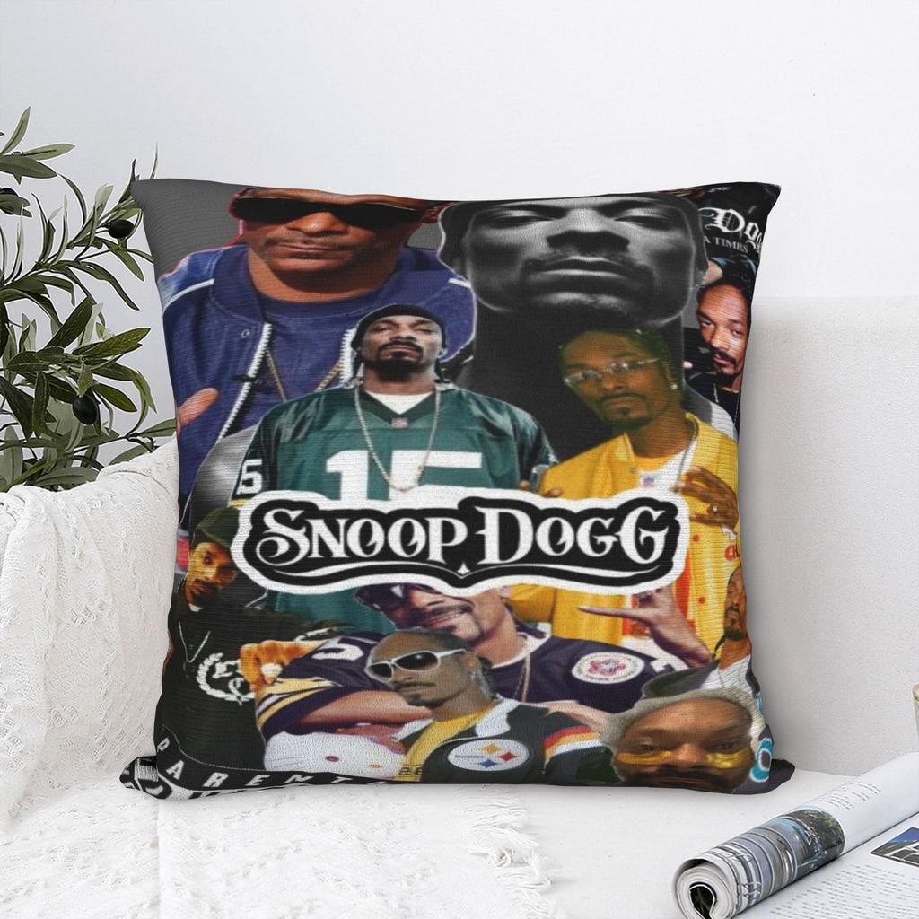 Наволочки с принтом Snoop Dogg Чехол для подушки Чехол для декоративной подушки Новый стиль Декор для гостиной Квадратный Несколько размеров