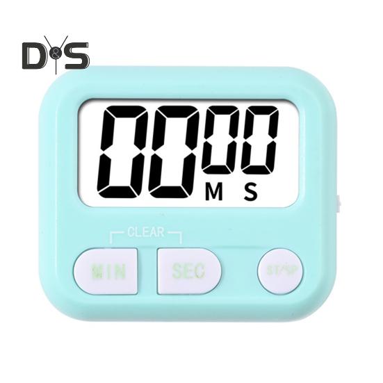 Kitchen Baking Timer Large Screen Button Control with Strong Magnetic Stand Loud Alarm Countdown Stopwatch
