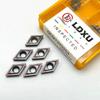 10 шт. DCMT070204 UE6020 твердосплавный инструмент высококачественный режущий инструмент DCMT 070204 токарная пластина