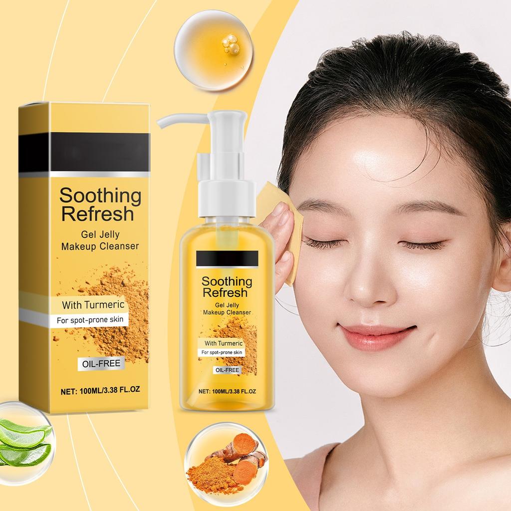 Makeup Remover Cream Cleansing Gel Deep Cleansing For Eyes And Lips Gentle And Non Irritating Makeup Remover 100ml