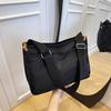 Nylon Cloth Bag Large-capacity Tote Bag Summer New Simple and Versatile Shoulder Messenger Bag Casual Solid Color Bag