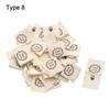 Woven Knitted Supplies Handmade With Love Clothing Tags Cloth Garment Labels Sewing Accessories