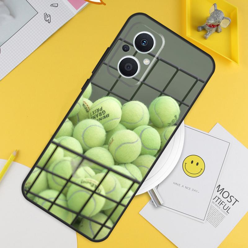 Теннисные мячи Для OPPO Reno 13F 11F 12F 14F 10 11 12 13 14 Pro 8T 7 8 Lite OPPO Find X8 X6 X5 X9 Pro Чехол