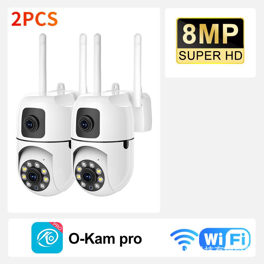 Умная HD цветная бинокулярная камера ночного видения 3 Мп с WiFi, Bluetooth и двусторонней голосовой связью