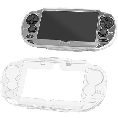 Прозрачный кристальный жесткий чехол для портативной консоли PS Vita 1000, прозрачная защитная полная накладка для Sony PSV 1000, игровые аксессуары