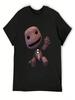 LBP Sackboy Футболка Роскошная футболка Хлопок Мужская футболка Мужская футболка Роскошная одежда Мужчины