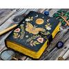 Leather Butterfly Journal Writing Notebook Sketchbook Blank Spell Book Poetry Notepad Book Traveling Book for Men Women Gift