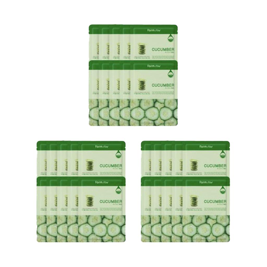 FARM STAY Маска Visible Difference Pack с огурцом, 23 мл (3 варианта)
