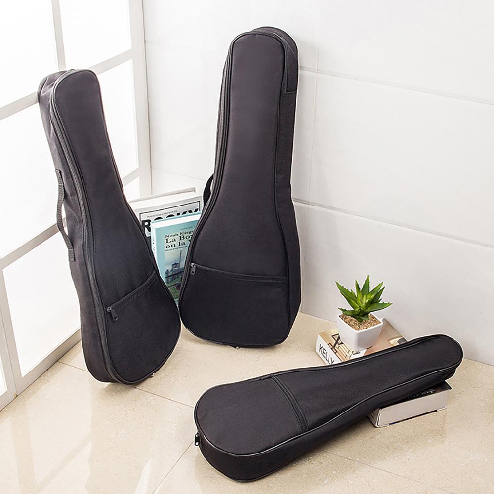 Pockets with Handle Shockproof Adjustable Strap Thickened Ukulele Bag Backpack Case Instrument Bags