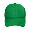 Dress Outline Fashion  Inspired Minimalist Garment Design Mesh Baseball Cap