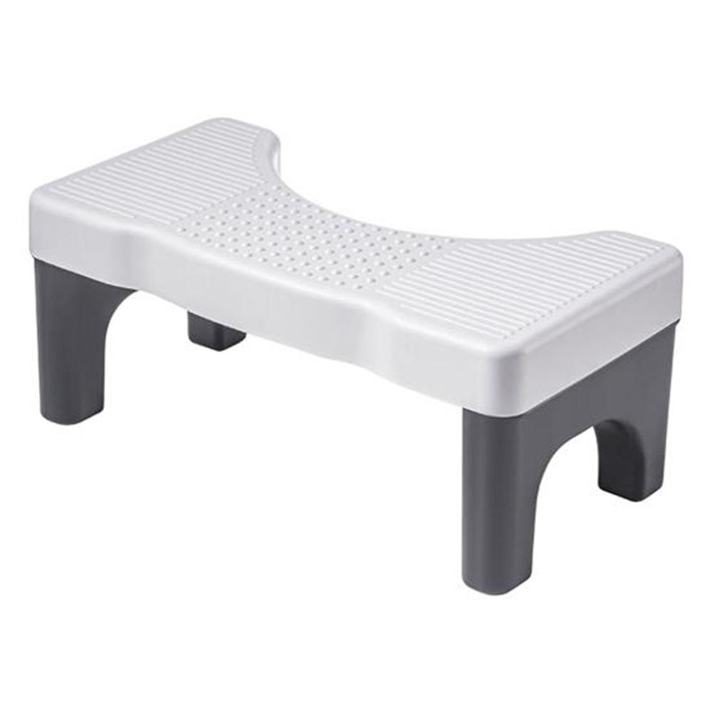 Табурет для унитаза Табурет для сидения на корточках Портативный пластиковый горшок для взрослых Пожилые люди Детская ванная комната Нескользящая Детская мытье рук Ноги