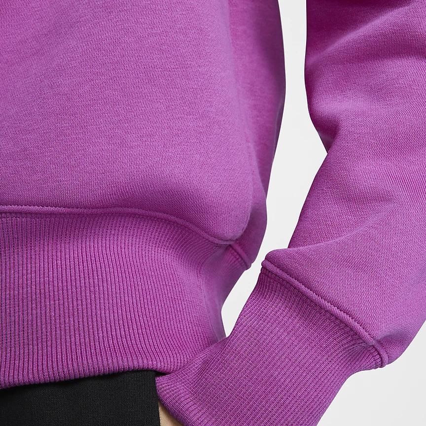 Nike Спортивная толстовка Phoenix Fleece Oversize Женская Горячий фуксия DQ5734-518