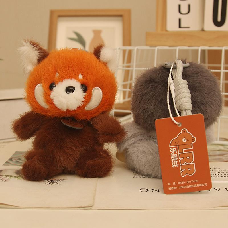 Кулон Shandon Paradise, плюшевая кукла, имитация животного, детская сумка, брелок, тряпичная кукла