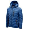 2023 Men New Warm Waterproof Parkas Jacket Coat Mens Hooded Casual and Lightweight Cotton Jacket Outwear Detachable Hat Outfits Parkas Coat Male