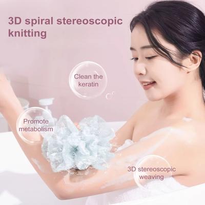 Банное полотенце Нейлоновый скребок для спины Отшелушивающий скребок для тела Мужской Женский Душевой скребок с мочалкой Быстросохнущее очищающее полотенце