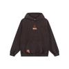 Li Ning Badfive Series Changan Youth Text Print Pullover Long Sleeve Sweatshirt Unisex sweatshirt Charcoal-Brown AWDSG47-1