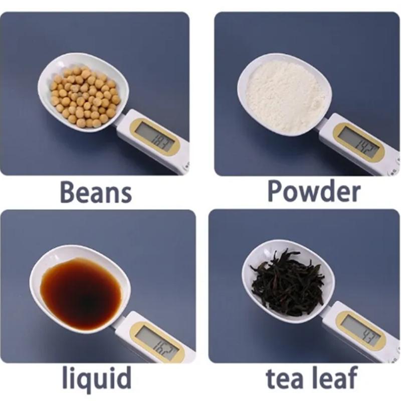 1 шт. ЖК-цифровая измерительная регулируемая ложка для взвешивания, кухонные весы, электронная мерная ложка, весы для кофейного порошка, весы для выпечки