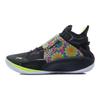 Баскетбольные кроссовки Li Ning Sonic 9 Notre Dame Rebound износостойкие среднего размера мужские баскетбольные кроссовки черные ABAR011-6