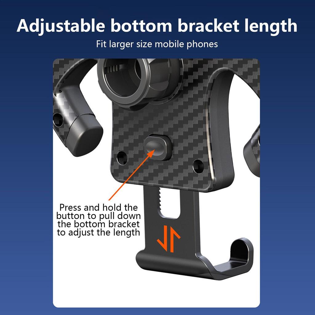 New Car Air Outlet Mobile Phone Holder Retractable Cradles Smartphone Support Rack Shape Gravitys Mobile Navigation Bracket