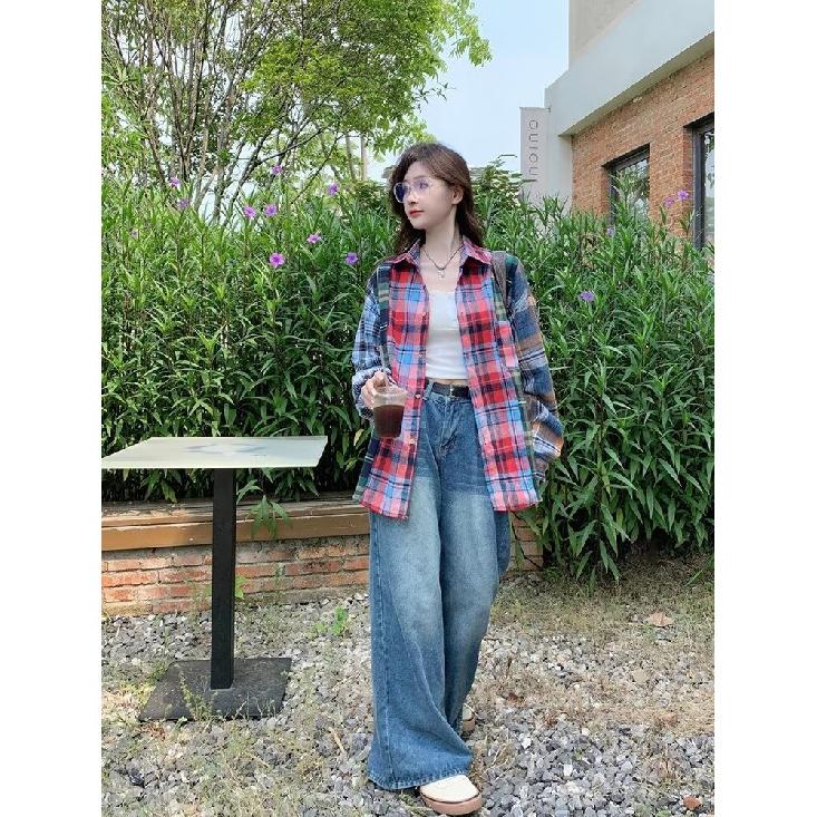 Рубашка с длинным рукавом с буквенным принтом 2024 года в японском стиле в стиле Гонконга, свободная рубашка для мальчиков, летнее модное универсальное повседневное пальто