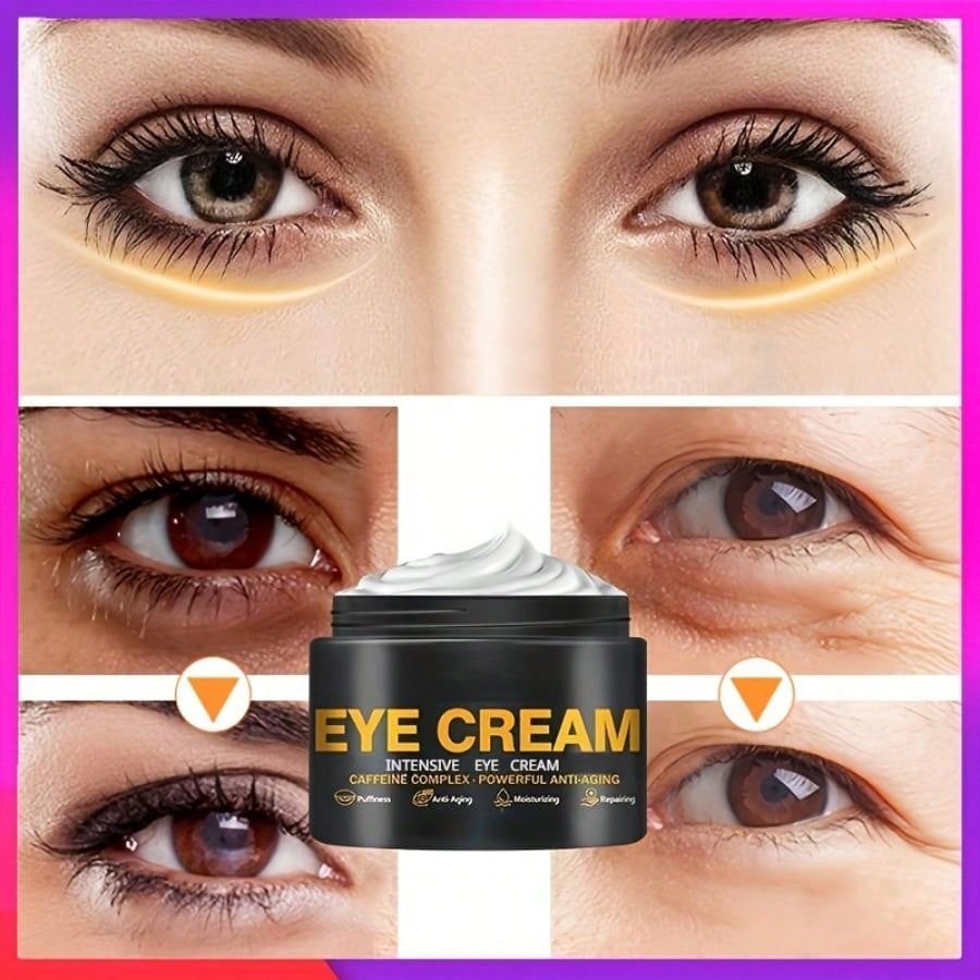 Newest Anti-aging Firming Eye Cream for Remove Dark Circles Eye Bags Fat Granule Anti-wrinkle Firming Reduces Appearance of Wrinkles, Fine Lines.